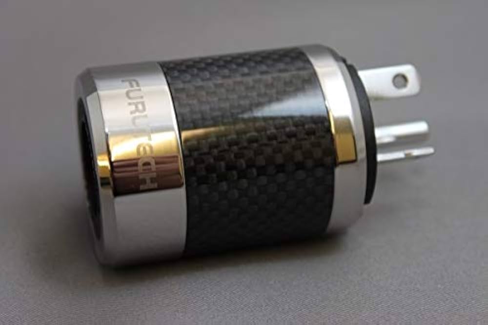 FURUTECH FI-52M NCF(R) 20A用 電源プラグ FI-52 NCF(R) ロジウムメッキ仕様20Aインレットプラグ